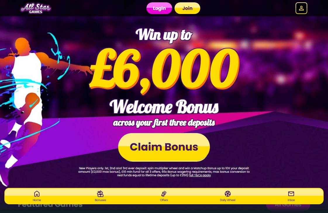 All Star Games Casino